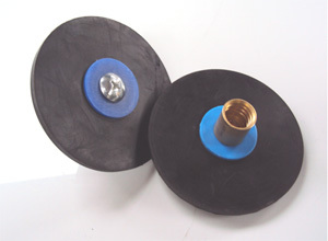 Rubber disk plunger 